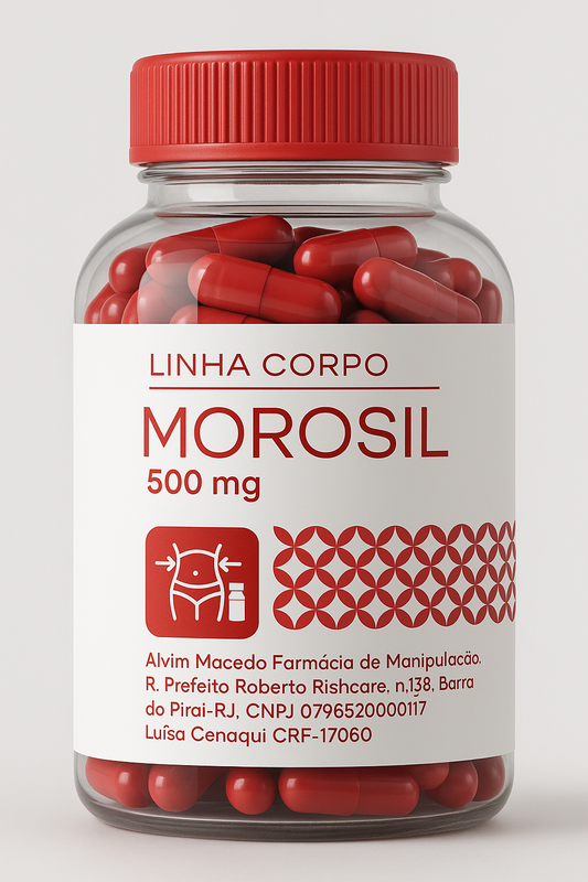 Morosil 500 mg 30 cápsulas - Emagrecimento natural