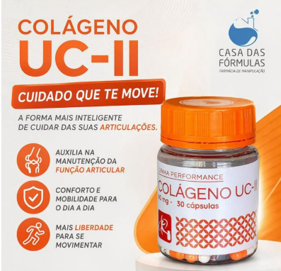 Colágeno UC-II 40 mg 30 cápsulas
