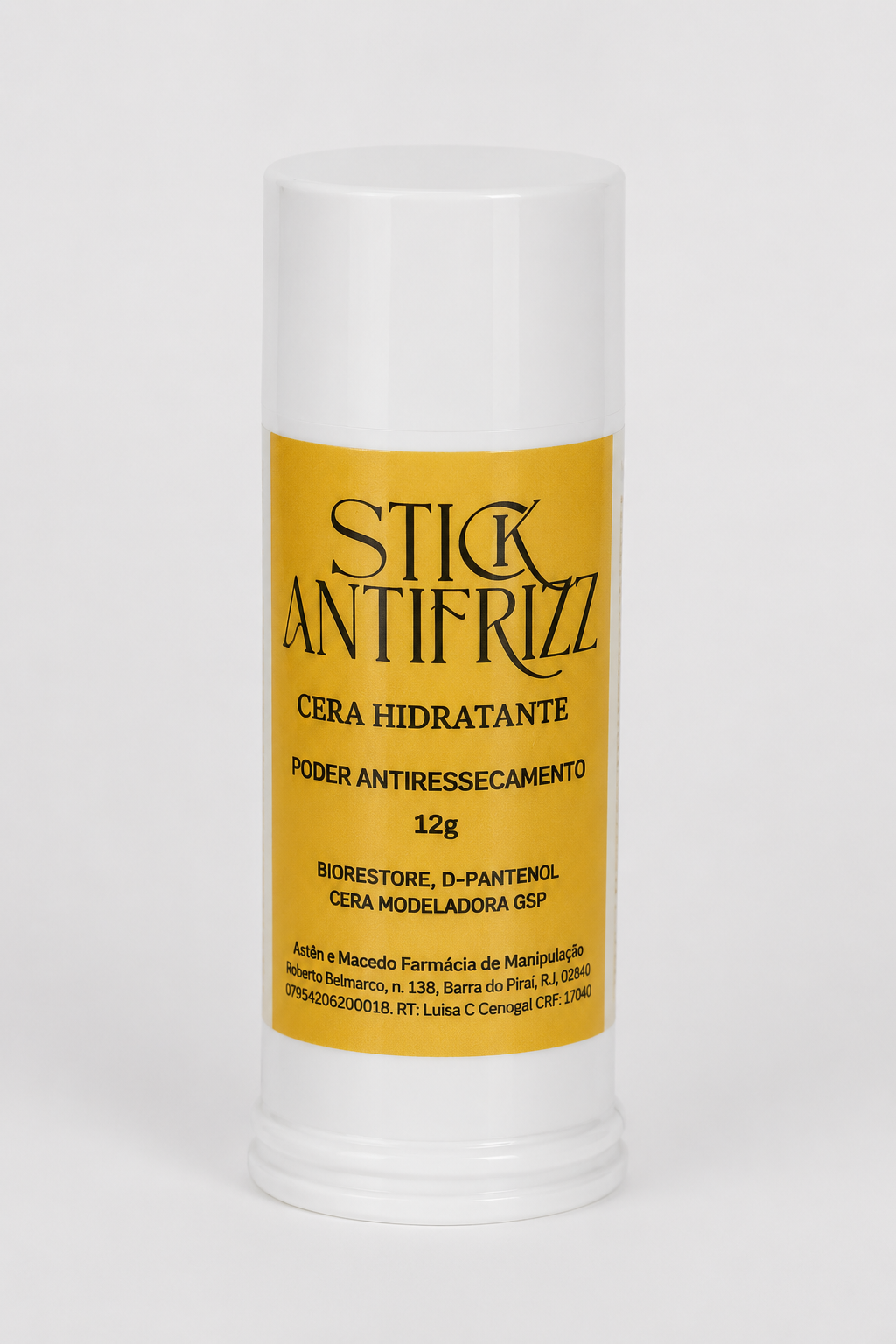 Stick Antifrizz - Cera Hidratante 12 g