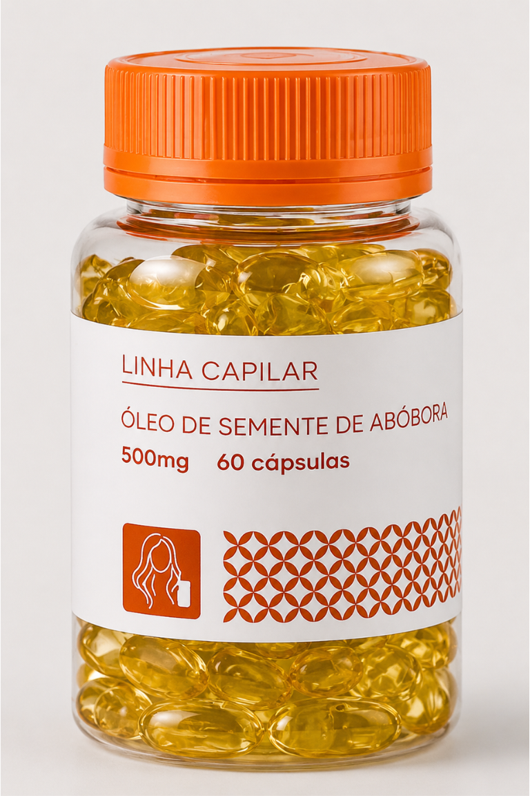 Óleo de Semente de Abóbora 500 mg 160 cápsulas