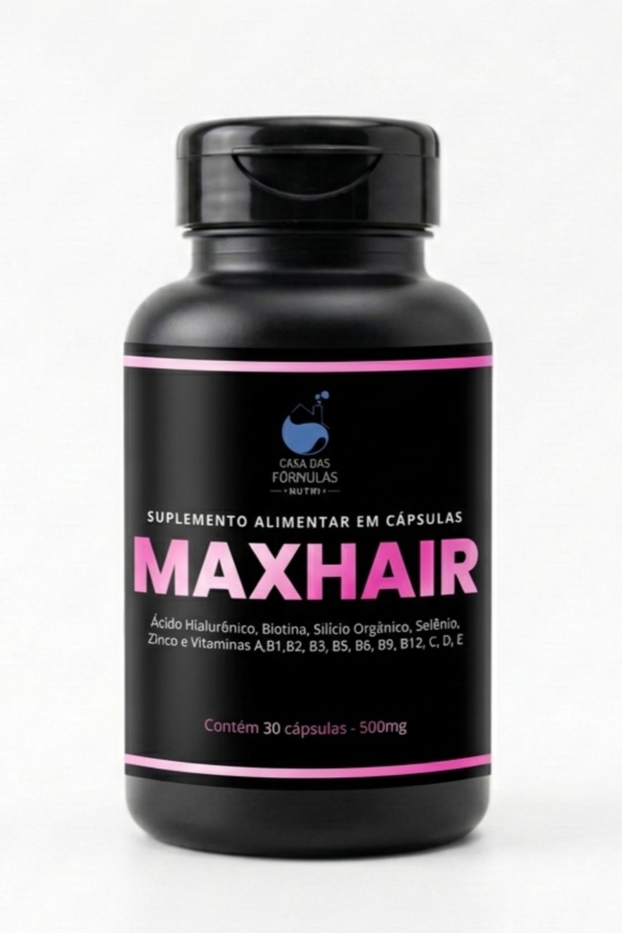 Suplemento alimentar MAXHAIR 500 mg 30 cápsulas