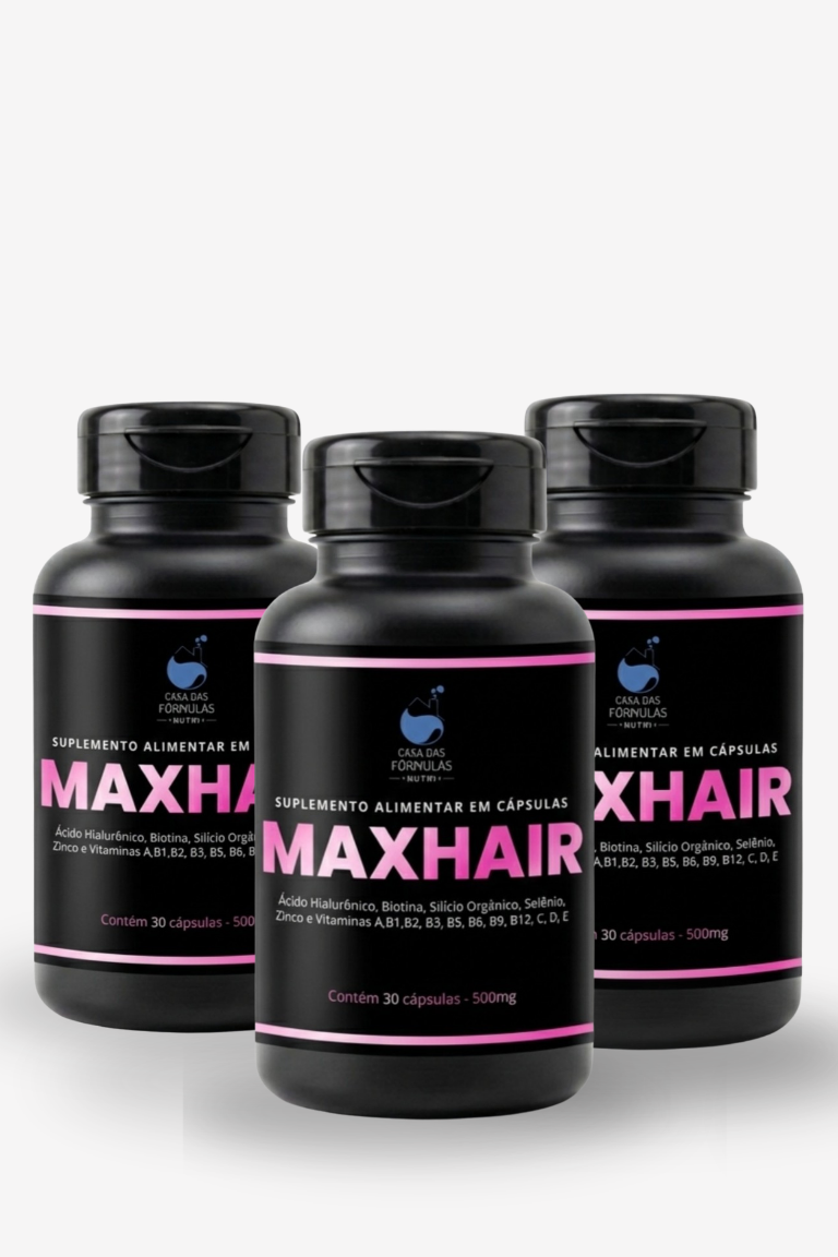 Suplemento alimentar MAXHAIR 500 mg 90 cápsulas