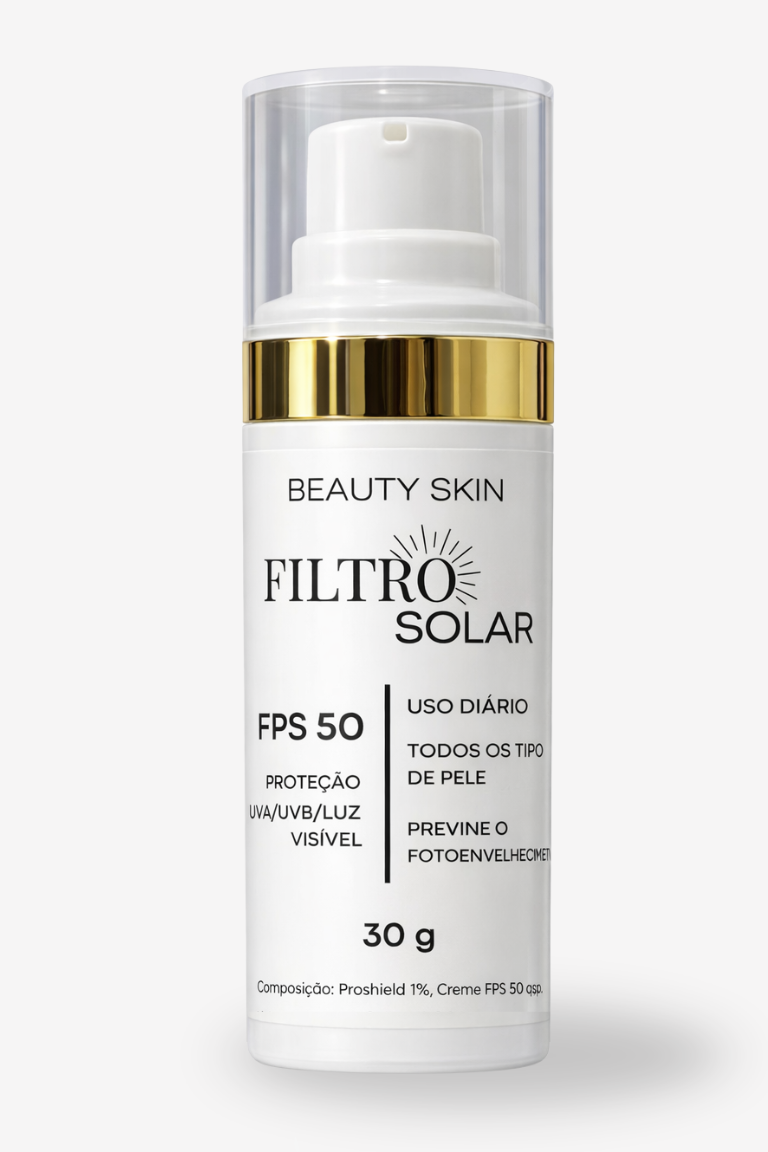 Filtro Solar FPS 50 UVA/UVB/Luz Visível 30g