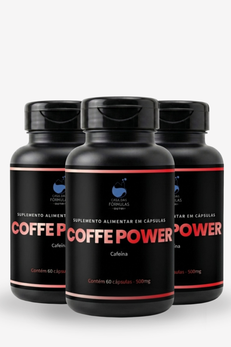 COFFE POWER 500 mg 180 cápsulas