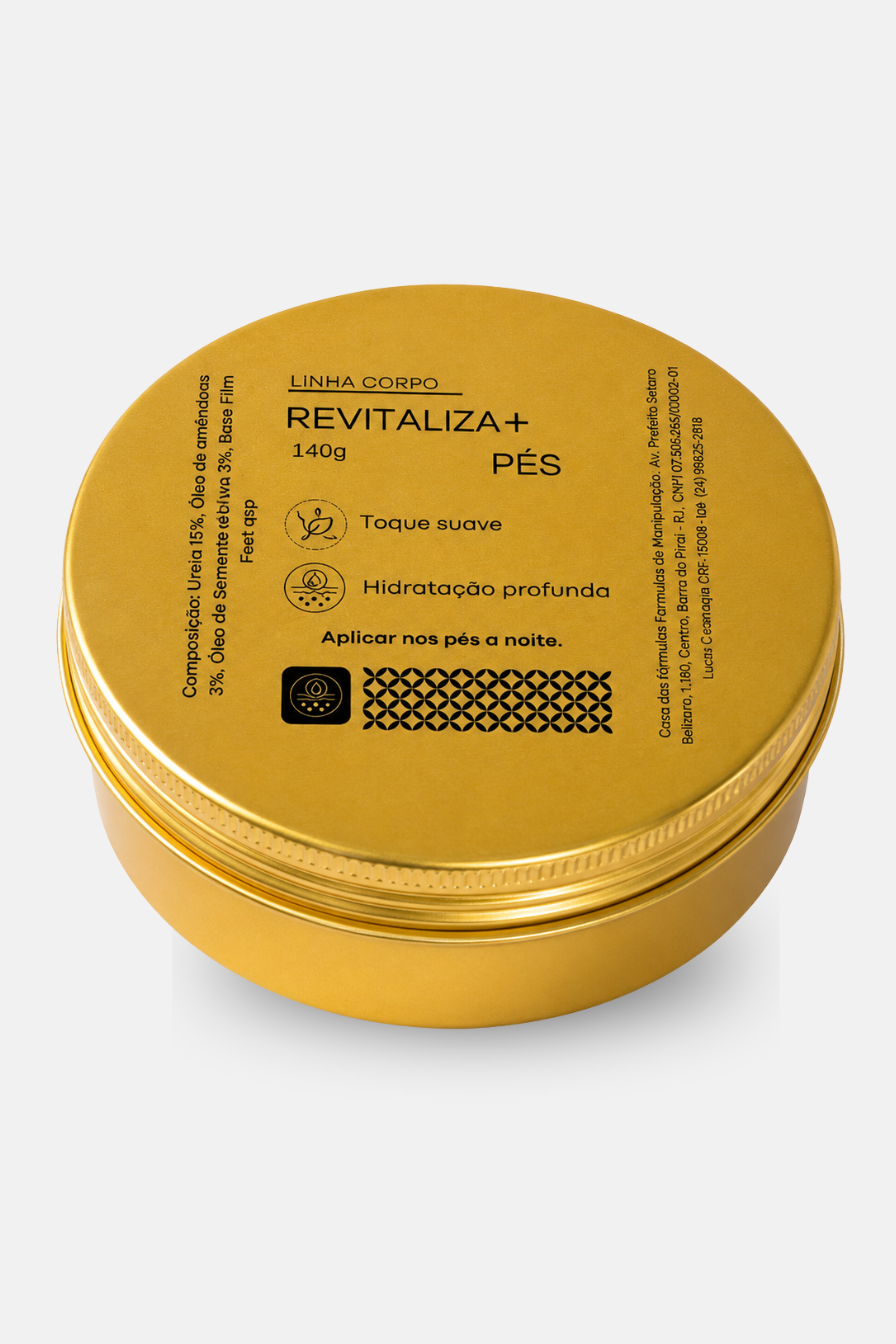Creme Revitaliza Pés 140g