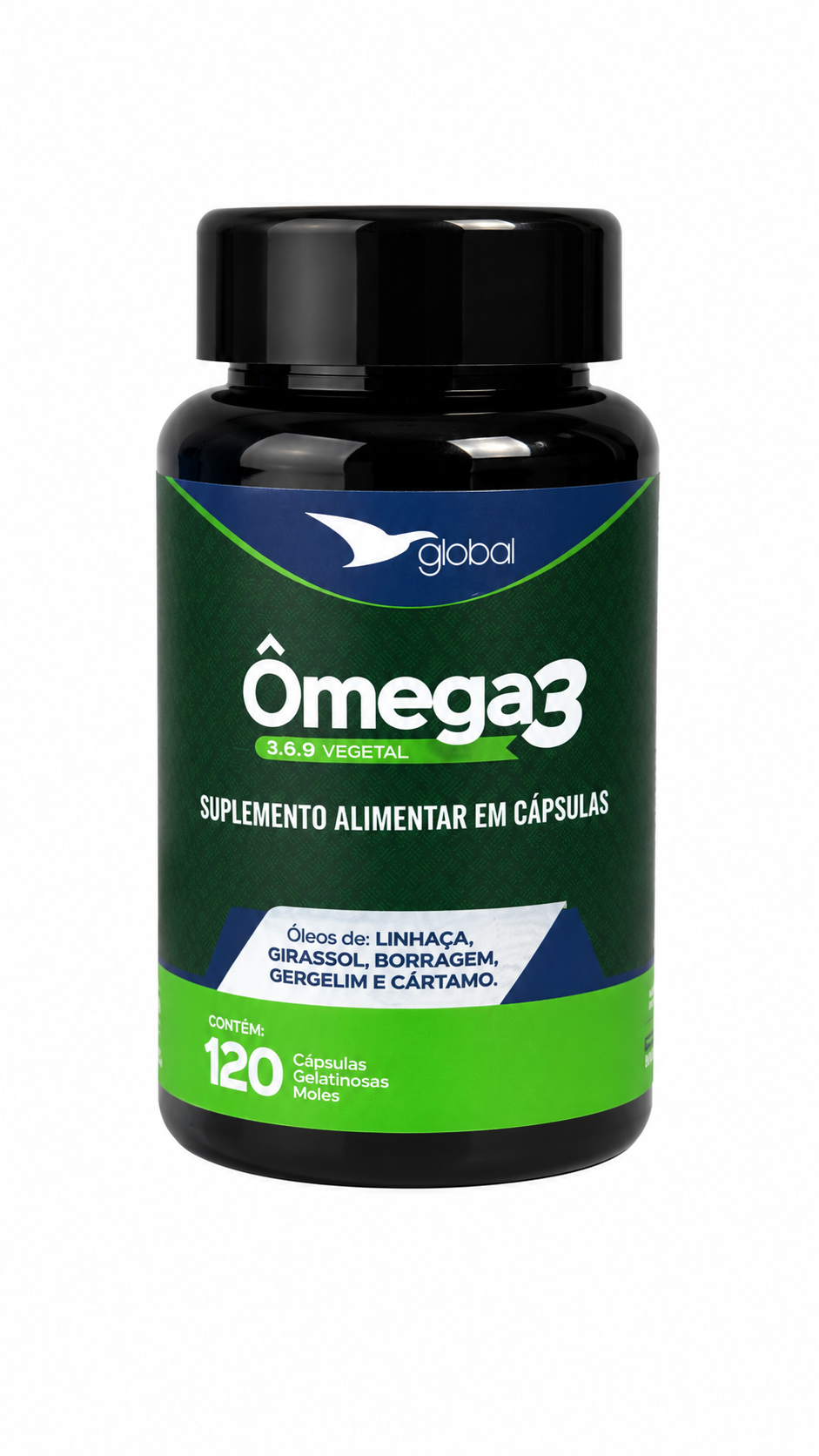 Ômega 3,6,9 Vegetal - 120 cápsulas gelatinosas