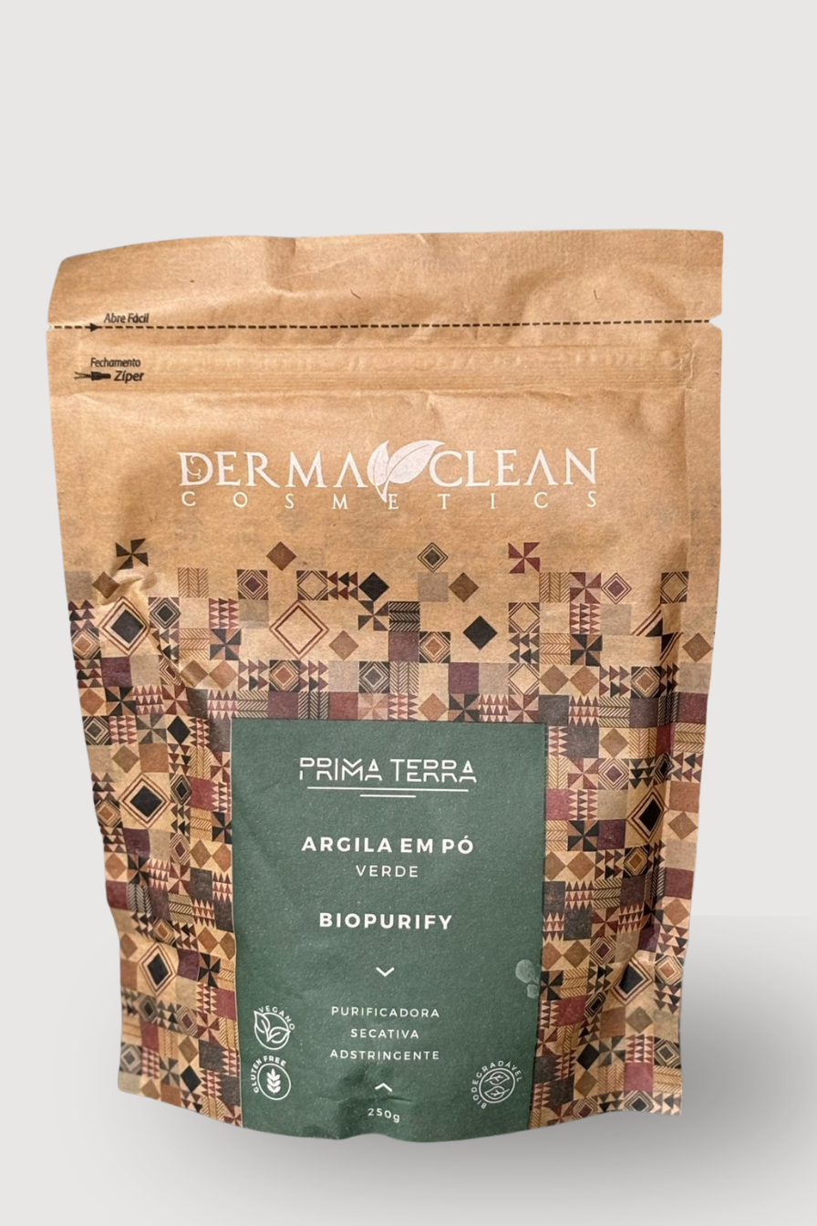 Argila Verde em pó Prima Terra 250g