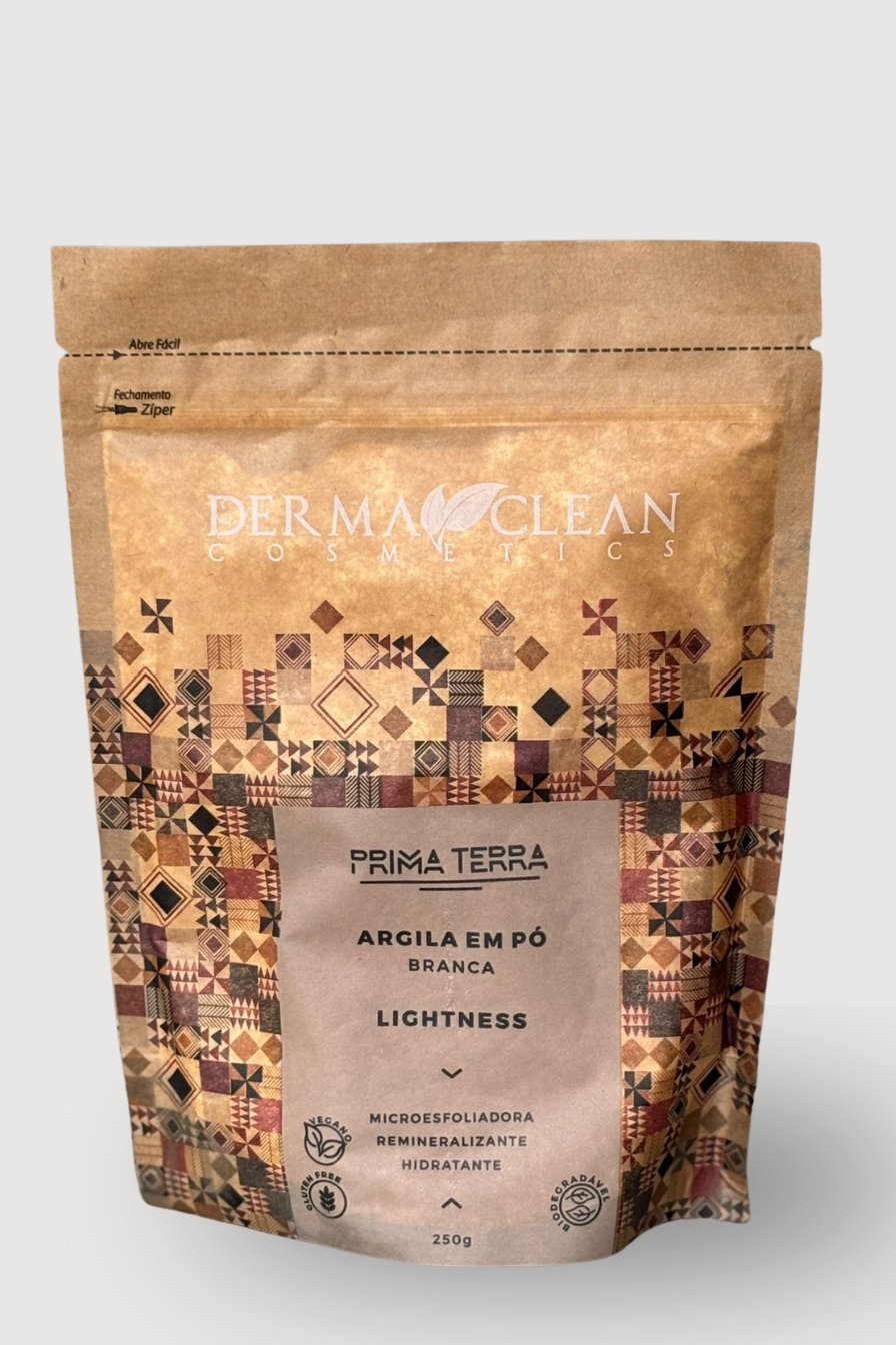 Argila Branca em pó Prima Terra 250g