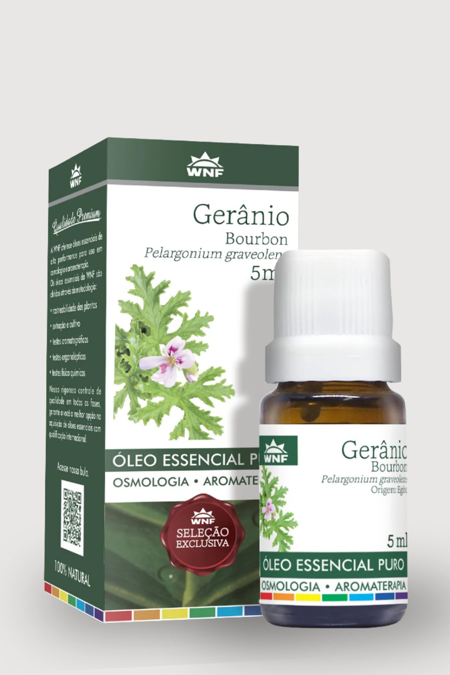 Óleo Essencial de Gerânio WNF 5 mL
